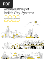 Annual Survey of Insia's City Systems 2023