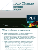 APM Group Change Management Practitioner Quick Guide