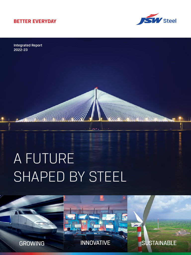 JSW Steel Integrated Report 2022-23 | PDF | Climate Change Mitigation ...