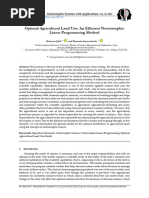 Optimal Agricultural Land Use: An Efficient Neutrosophic Linear Programming Method 