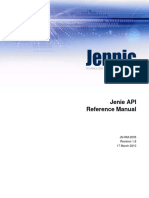Jenie API Reference Manual