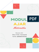 Modul Ajar Matematika