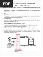 Dbms Study Material