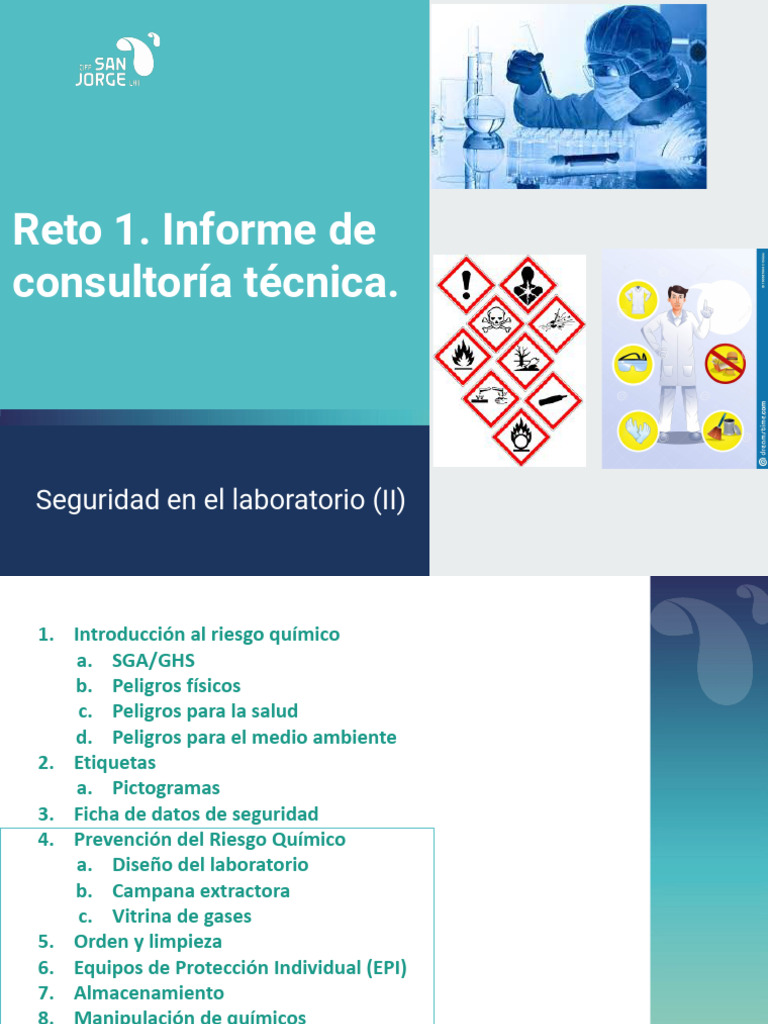 T6 Seguridad e Higiene en El Laboratorio II | PDF | Combustión ...