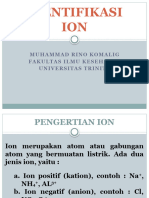 Identifikasi Ion