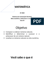EnsFundII - Matematica - 6ºano - Slide Aula03