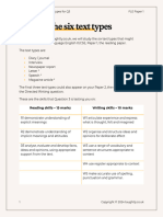 Writing The Six Text Types UPDATED 2