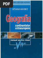 Geografie Clasa A VII-A