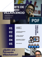 Presentación - La Muerte de Fernando Villavicencio