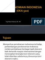 Kuliah 1 Perekonomian Indonesia
