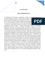 Estudar para OAB - Direito Constitucional - 2 Fase - 3º Simulado