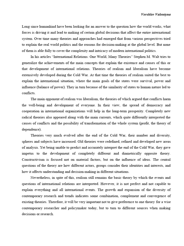 international-relations-one-world-many-theories-stephen-m-walt