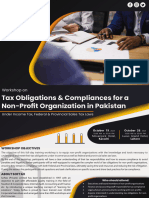 Workshop On Tax Obligations of NPO - October2023
