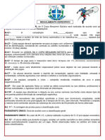Regulamento Futsal Especifico