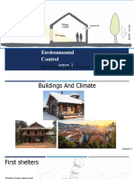 Lec - 2 - Buildings and Climate