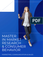 Master in Market Research Consumer Behavior