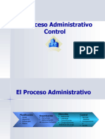 Proceso Administrativo - Control