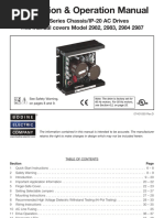 Bodine AC Chassis Speed Control User Manual Lit 07401080D