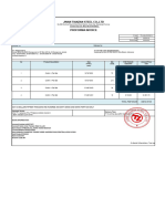 Jinan Tianzan Steel Proforma Invoice For Corten A Flat Bar From Topi 23.08.16