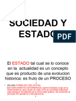 Sociedad y Estado