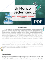 Modul Projek - Air Mancur Sederhana - Fase B