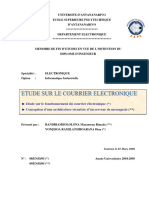 Memoire Sur La Gestion Du Courrier