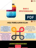 Bab 6 Epistemologi