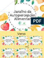 Baralho Da Autopercepção Alimentares