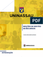 Noções de Administração de Recursos