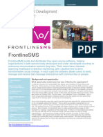 Case Study - FrontlineSMS