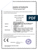 Certificacion Telescopicas