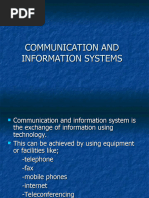 Communication & Information System