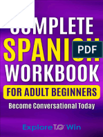 Complete Spanish Workbook For Adult Beginners (2022)
