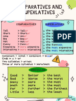 Comparatives and Superlatives