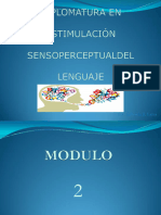 Modulo 2 Diplomado en Estimulación Sensoperceptual Del Lenguaje