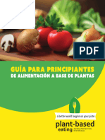 Plant Based Eating Starter Guide Spanish
