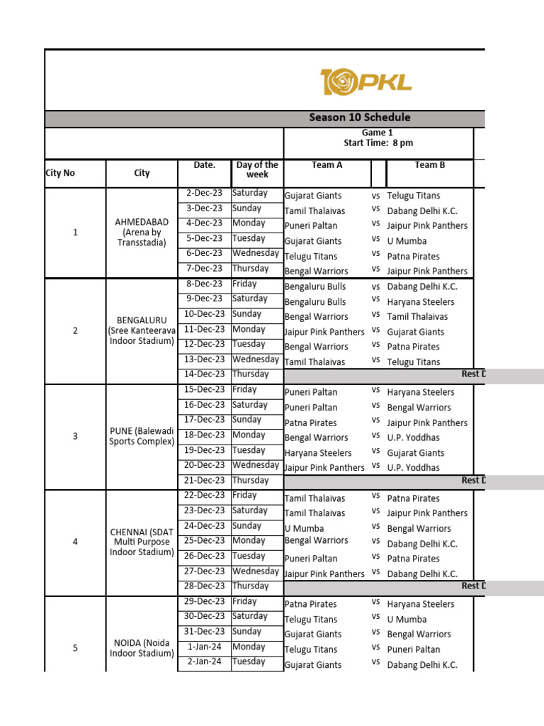 pro-kabaddi-league-season-10-schedule-pdf