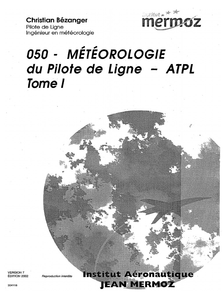 Cours de Météorologie pour Pilotes PDF Orage Plaie — free download