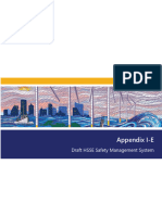 Appendix I-E Draft HSSE Safety Management System