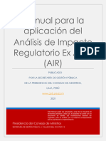 Manual para la aplicación del AIR (Manual operativo)