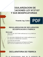 02 Ley N 27157 Regularizacion de Edificaciones