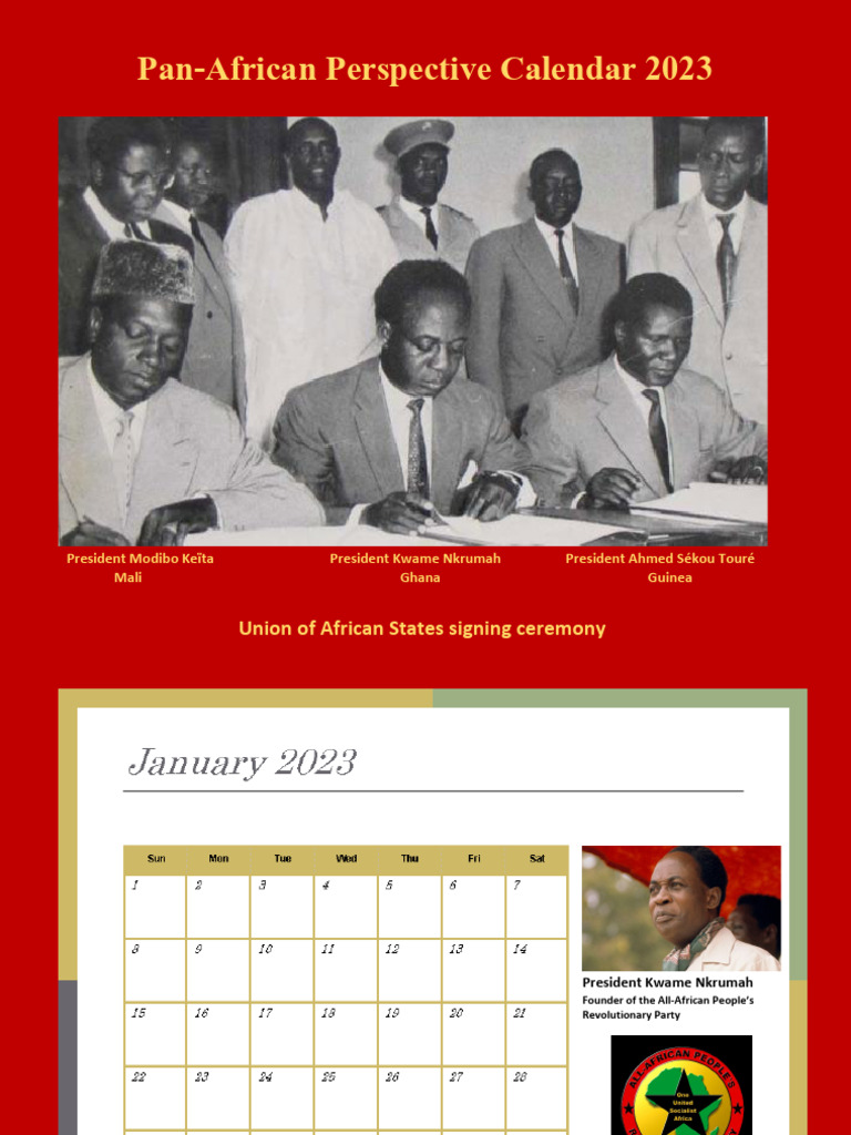 Union of African States Charter Signing | PDF | Pan Africanism