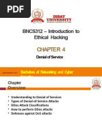 BNCS312 - Introduction To Ethical Hacking: Denial of Service