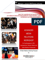 Advanced Media Relations Workshop (Oct-Dec 2011)