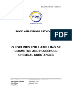 Guideline Labelling Requirements-Mdchc