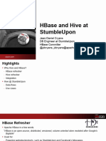 HBase and Hive at StumbleUpon Presentation