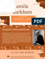 Emile Durkheim Kel 1