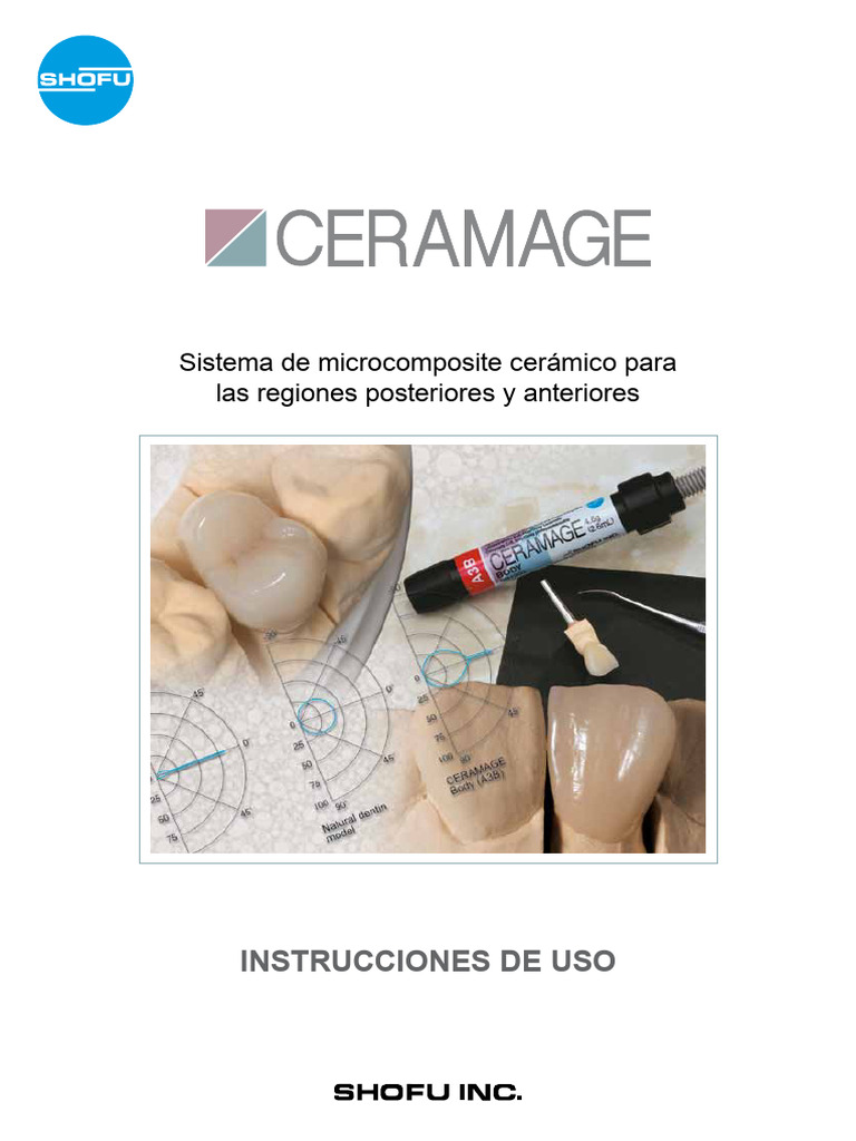 Instrucciones para CERAMAGE: Uso y Aplicaciones | PDF | Materiales ...
