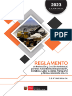 2_Reglamento de Protección y Gestión Ambiental para las actividades de Explotación, Beneficio, LaborGeneral,Transporte y Almacenami