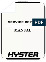 Hyster C176 Service Manual